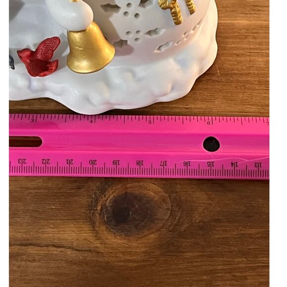 PartyLite Snowman Tealight Holder Luminary w/ Box Christmas Candle Decor RETIRED - Picture 14 of 16